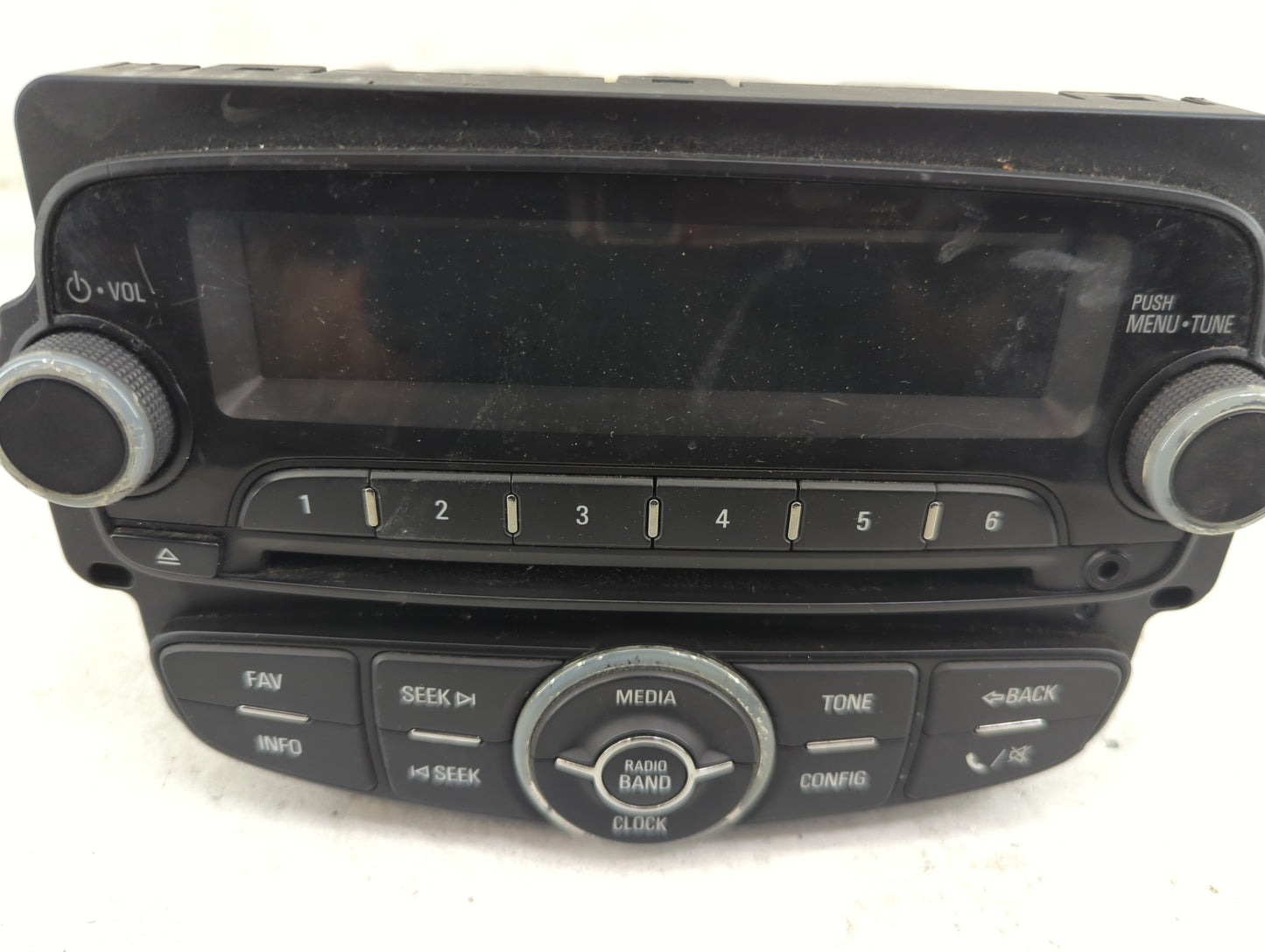 2014 Chevrolet Sonic Radio AM FM Cd Player Receiver Replacement P/N:95407055 Fits OEM Used Auto Parts - Oemusedautoparts1.co