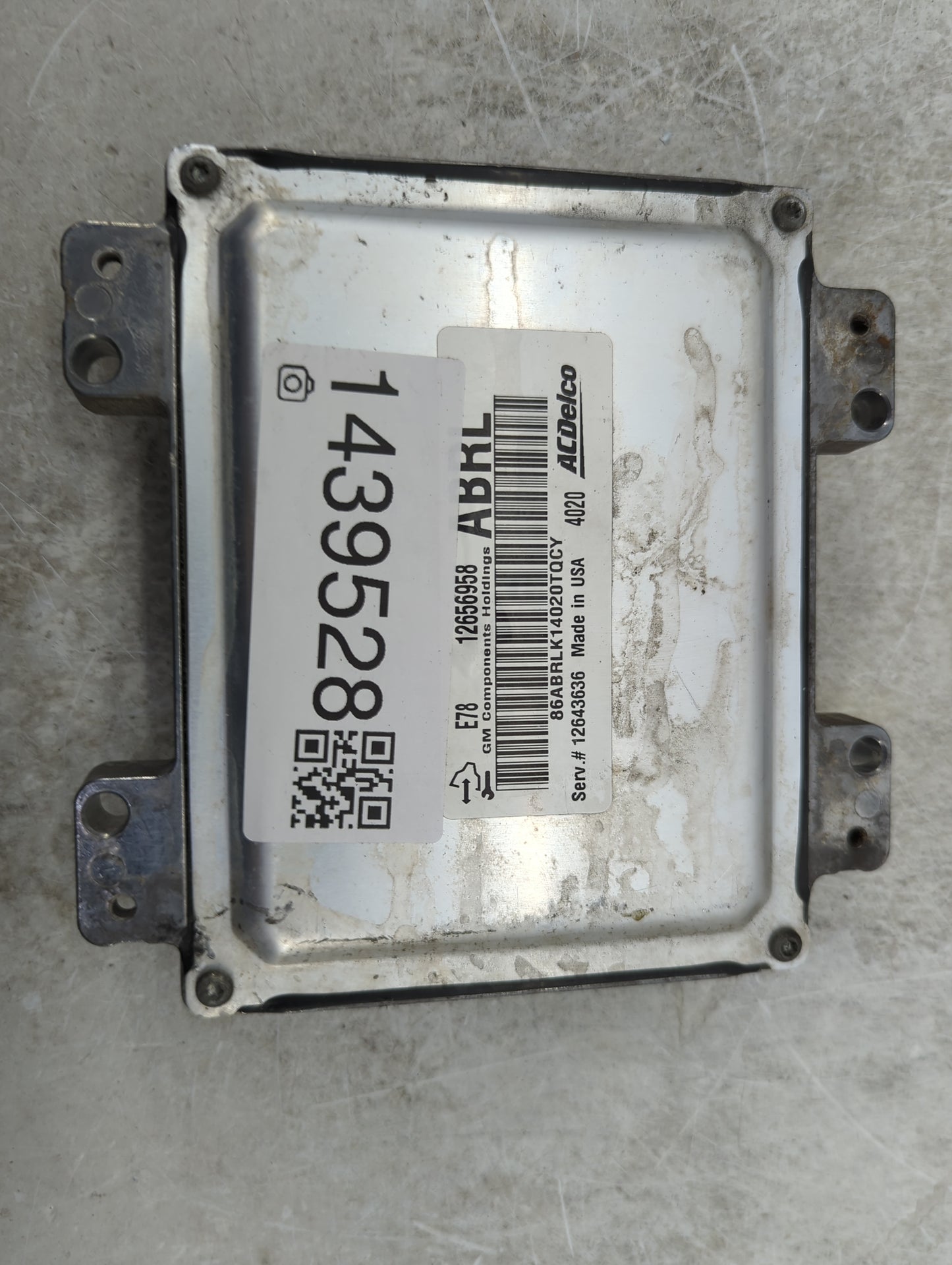 2012-2016 Chevrolet Sonic PCM Engine Control Computer ECU ECM PCU OEM P/N:12656958 12643636 Fits OEM Used Auto Parts - Oemus