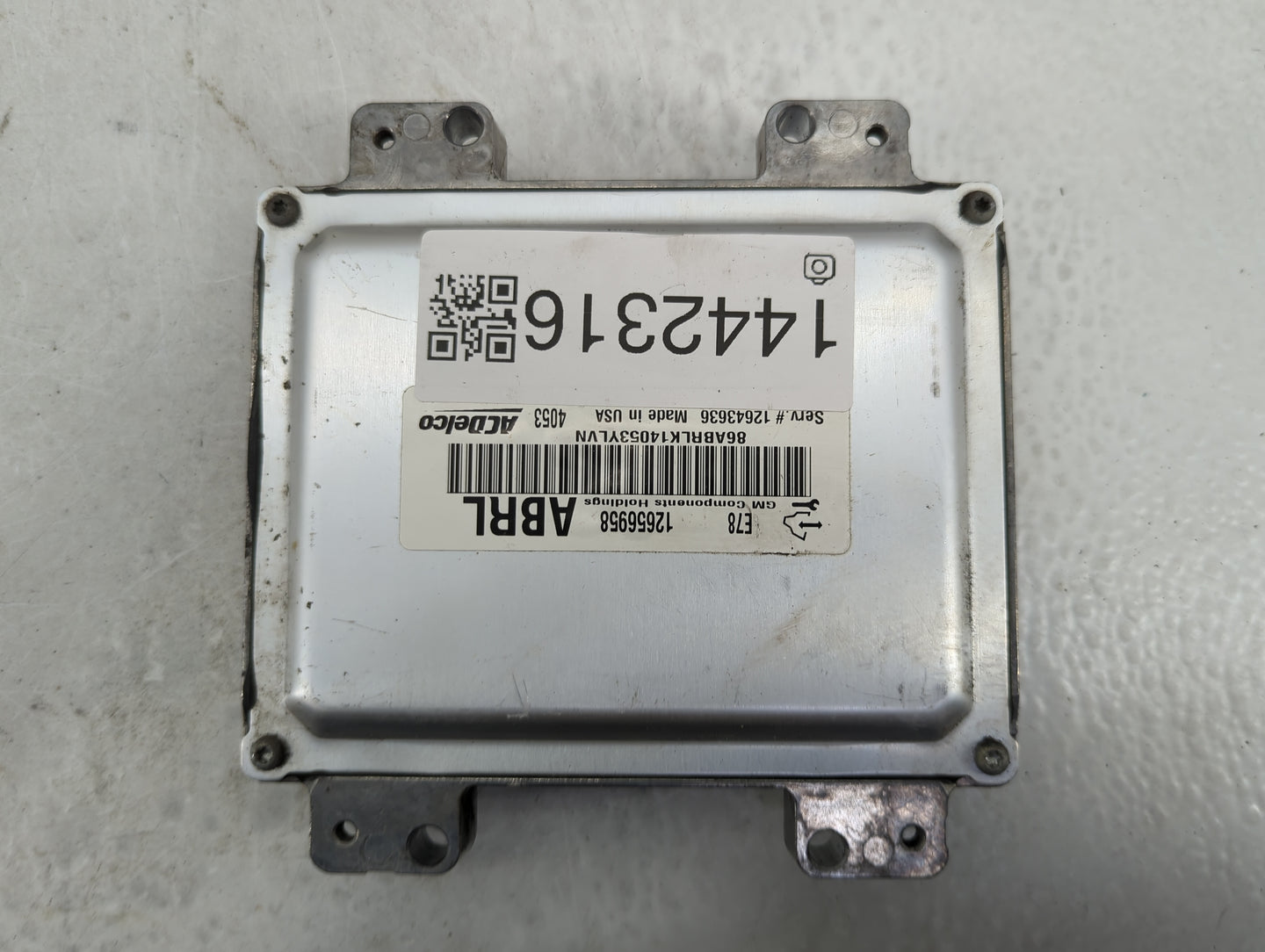 2012-2016 Chevrolet Sonic PCM Engine Control Computer ECU ECM PCU OEM P/N:12656958 12643636 Fits OEM Used Auto Parts - Oemus