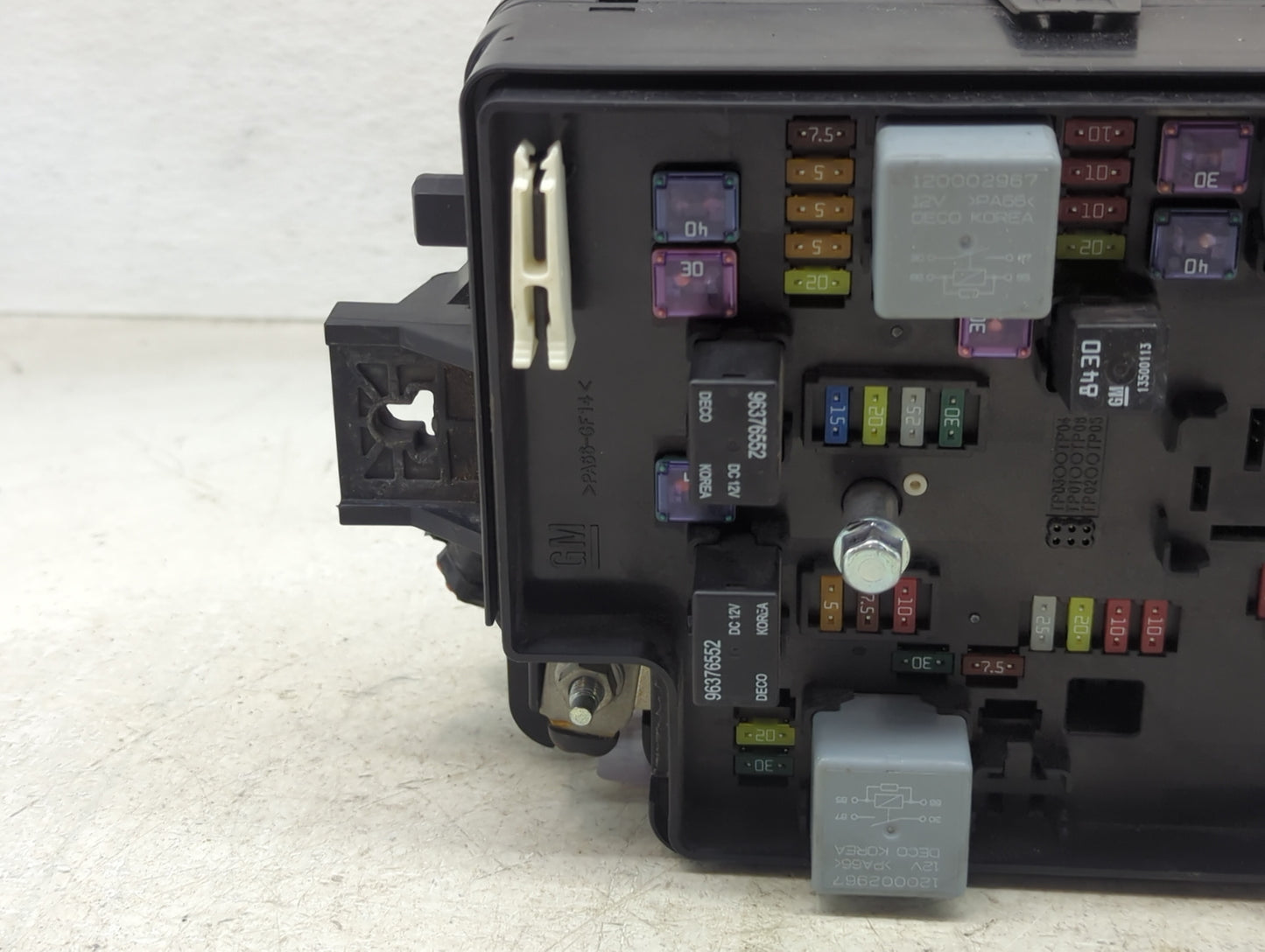 2014-2016 Chevrolet Sonic Fusebox Fuse Box Panel Relay Module P/N:383529 20902103, 13500113, 13500114 Fits Fits 2014 2015 20