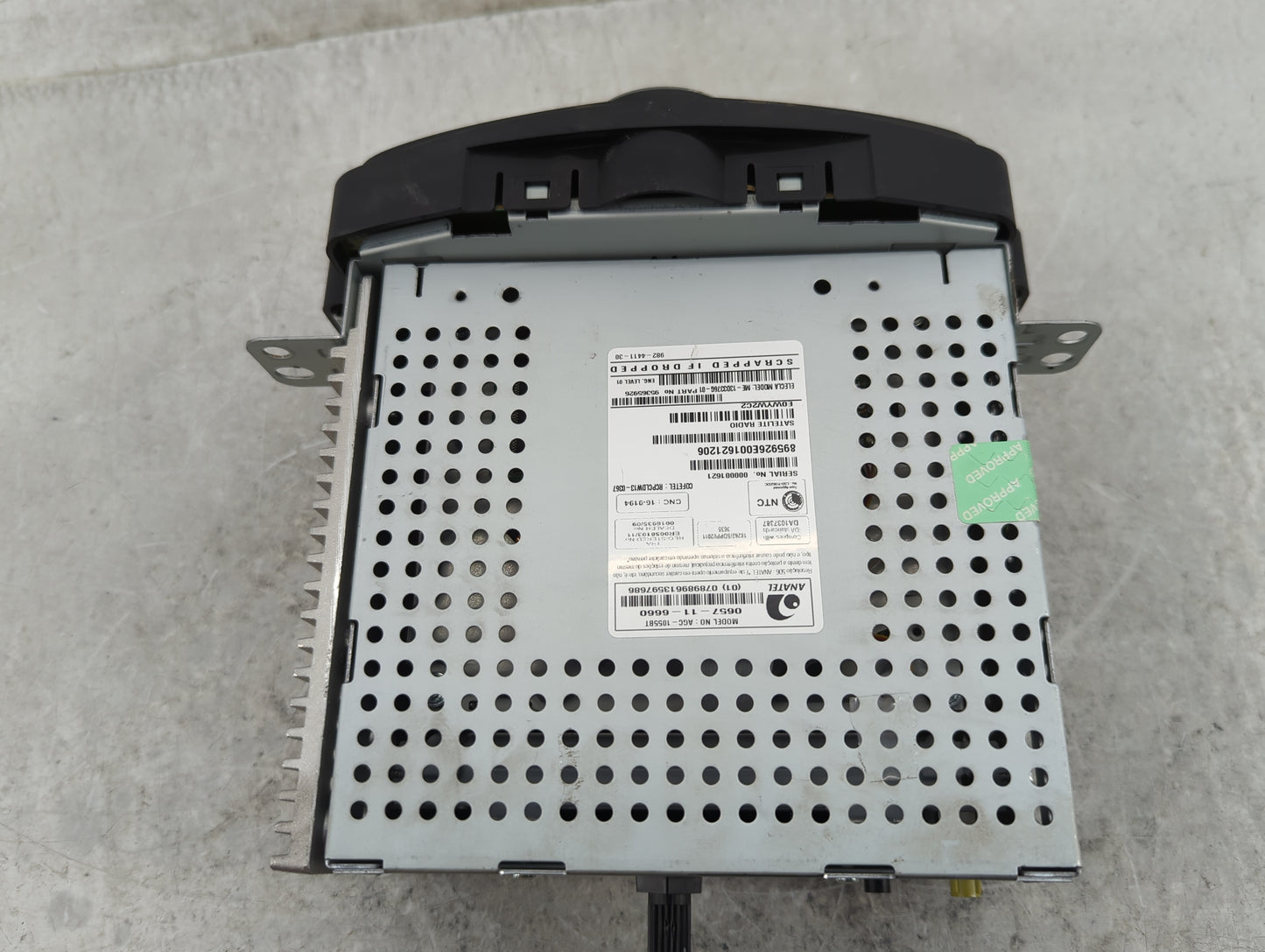 2014 Chevrolet Sonic Radio AM FM Cd Player Receiver Replacement P/N:95365926 Fits OEM Used Auto Parts - Oemusedautoparts1.co