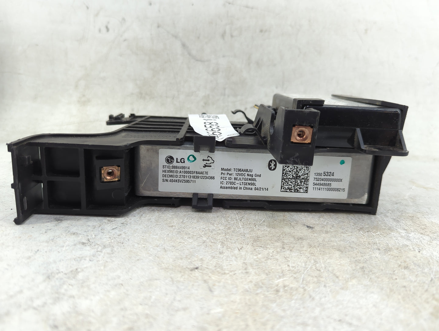 2013 Sonic Bluetooth Phone Communication Control Module Ccm Oem - Oemusedautoparts1.com