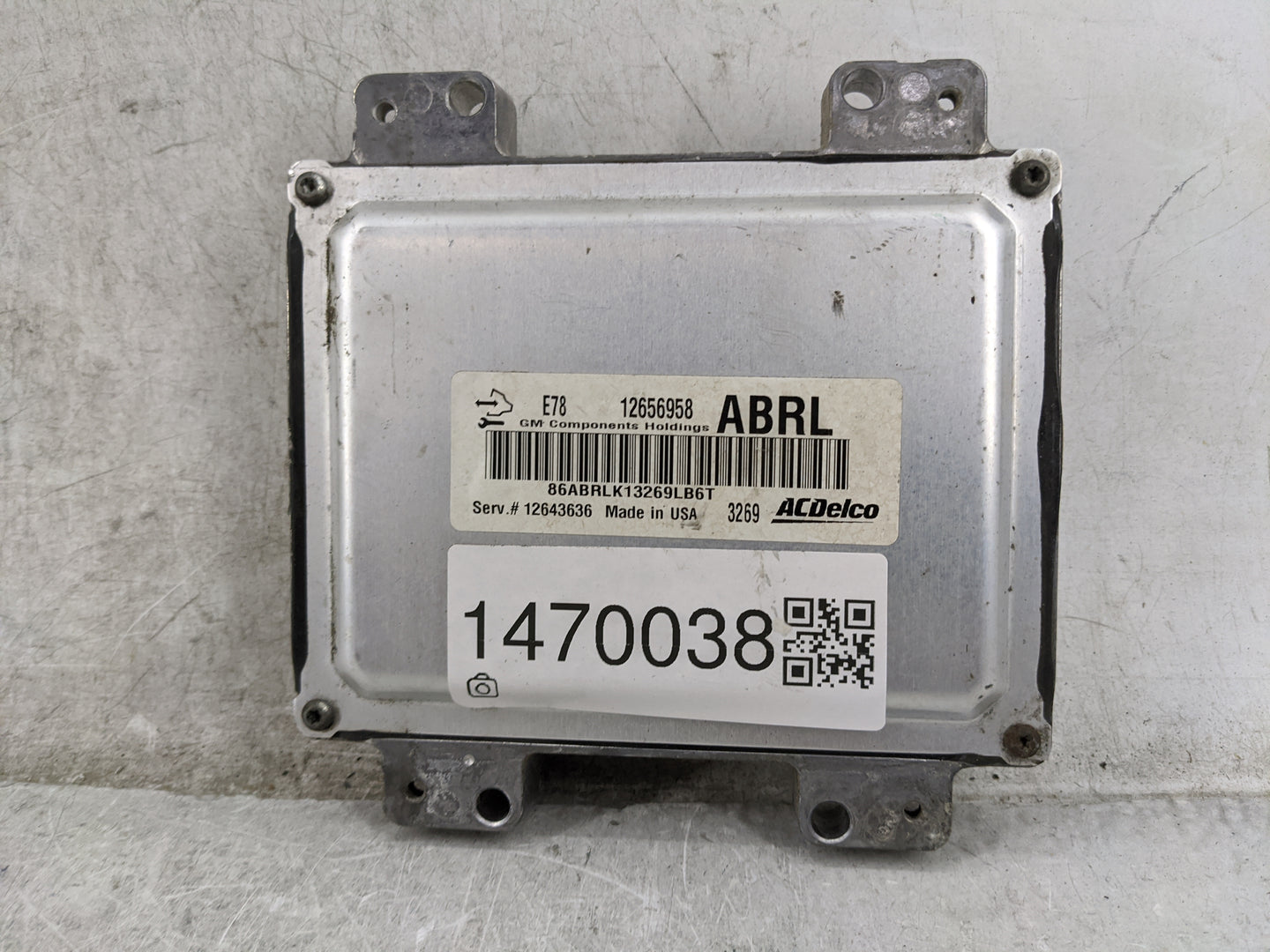 2012-2016 Chevrolet Sonic PCM Engine Control Computer ECU ECM PCU OEM P/N:12656958 12643636 Fits OEM Used Auto Parts - Oemus