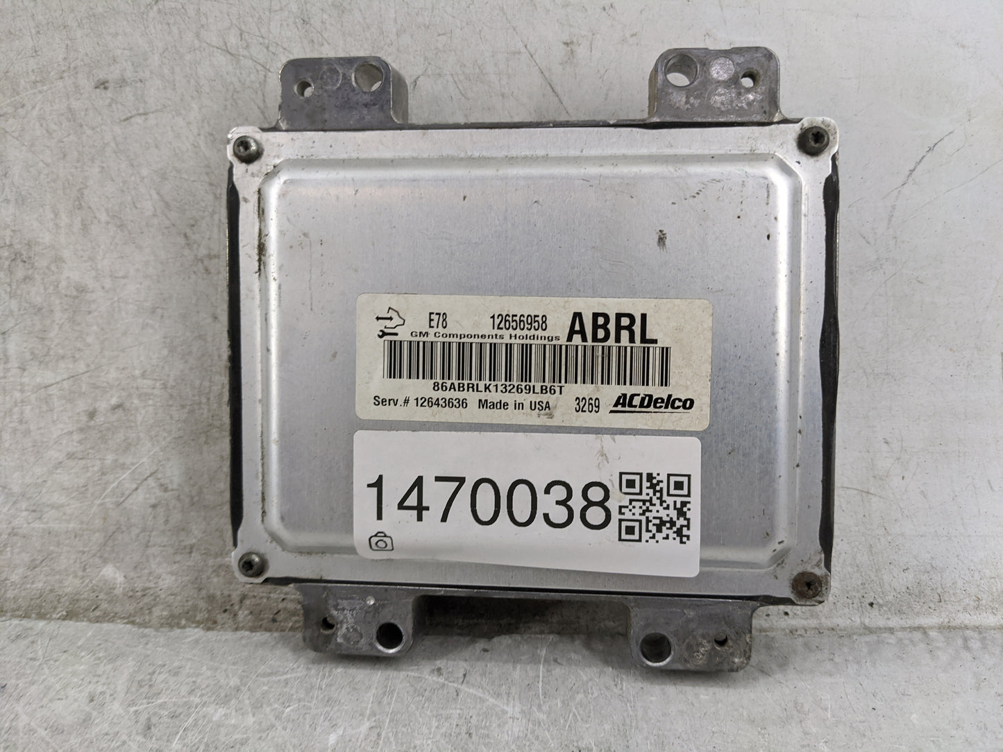 2012-2016 Chevrolet Sonic PCM Engine Control Computer ECU ECM PCU OEM P/N:12656958 12643636 Fits OEM Used Auto Parts - Oemus