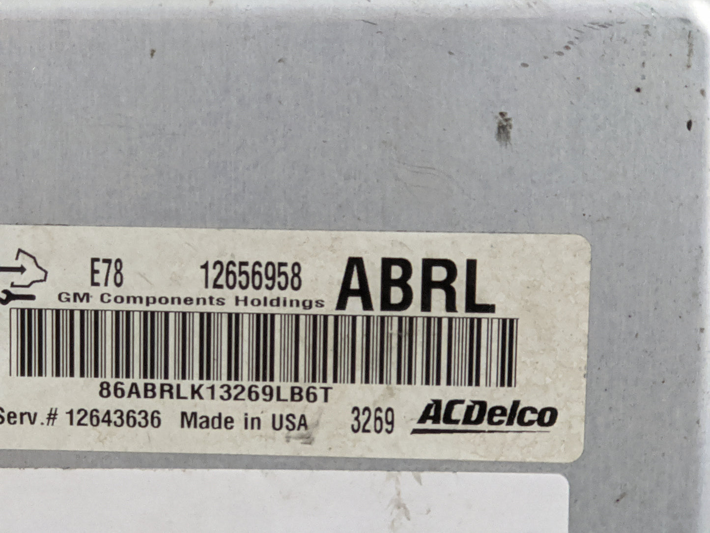 2012-2016 Chevrolet Sonic PCM Engine Control Computer ECU ECM PCU OEM P/N:12656958 12643636 Fits OEM Used Auto Parts - Oemus