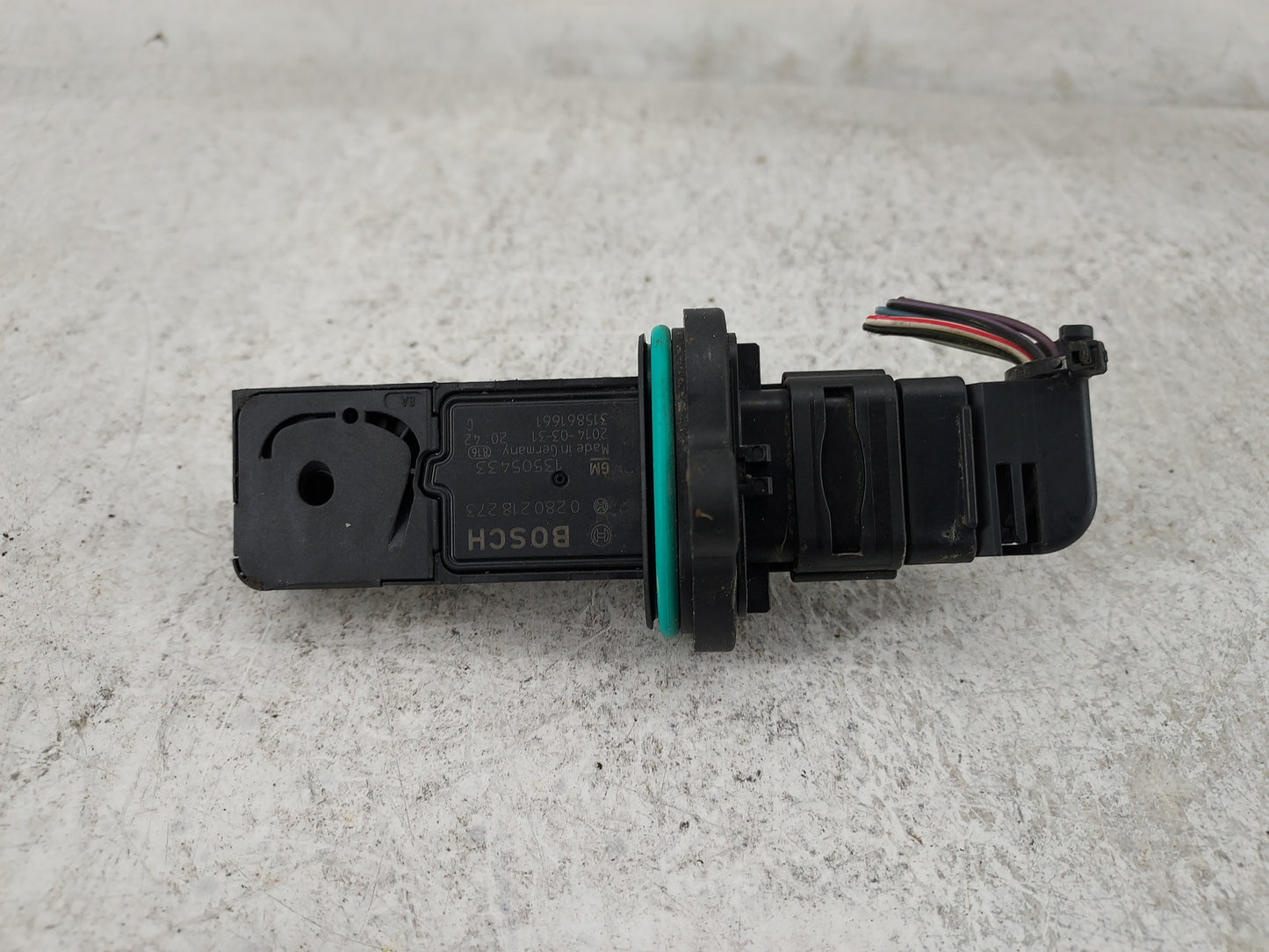 2012-2019 Chevrolet Sonic Mass Air Flow Meter Maf 1485614 - Oemusedautoparts1.com