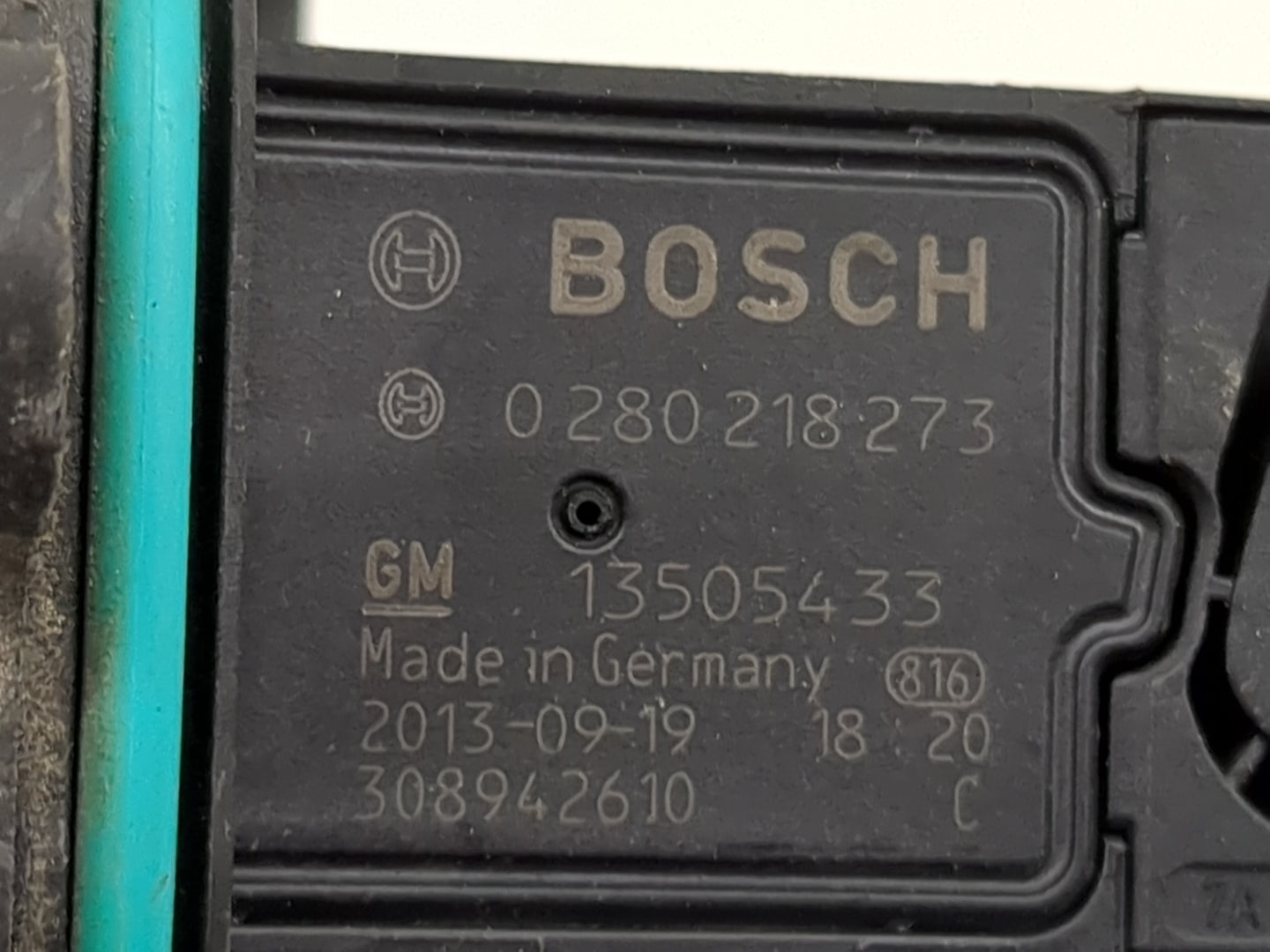 2012-2019 Chevrolet Sonic Mass Air Flow Meter Maf 1485937 - Oemusedautoparts1.com
