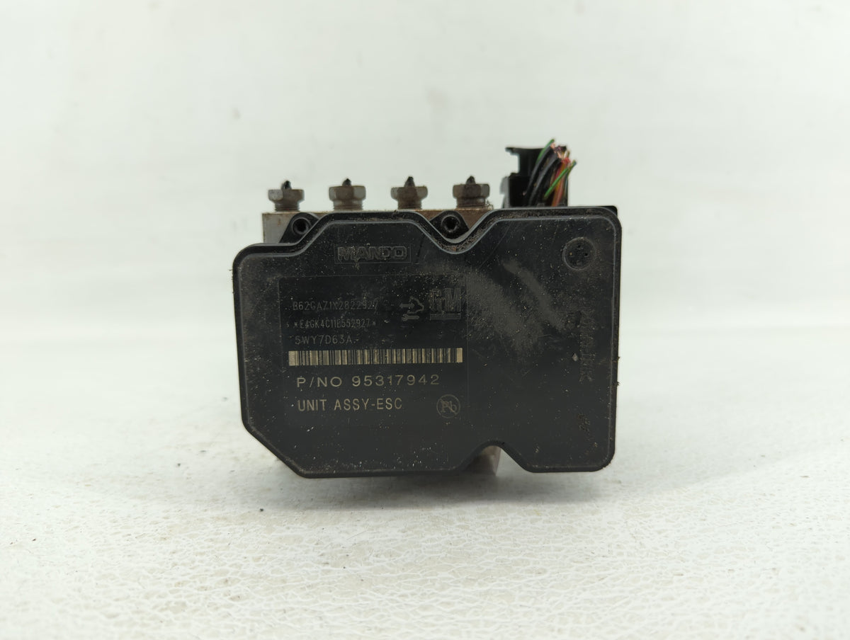 2014 Chevrolet Sonic Anti-Lock Brake ABS Pump Module Actuator OEM P/N:95317942 Fits OEM Used Auto Parts - Oemusedautoparts1.