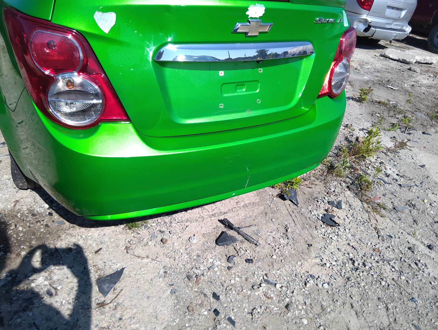 2012-2016 Chevrolet Sonic Rear Bumper Assembly Oem 5040137 - Oemusedautoparts1.com