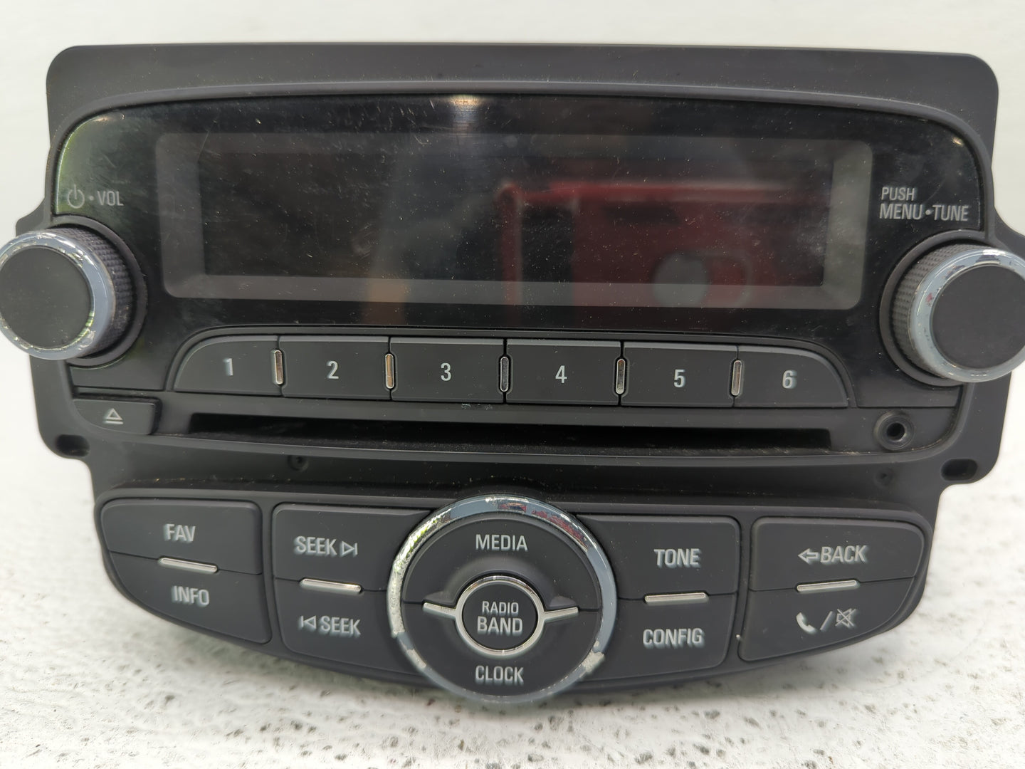 2014 Chevrolet Sonic Radio AM FM Cd Player Receiver Replacement P/N:95421353 95365926 Fits OEM Used Auto Parts - Oemusedauto