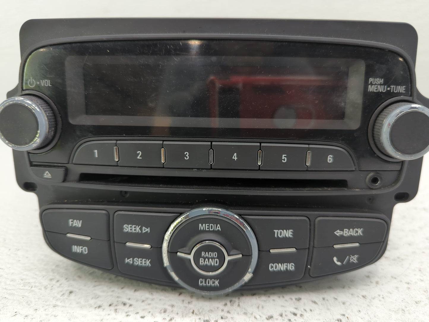 2014 Chevrolet Sonic Radio AM FM Cd Player Receiver Replacement P/N:95421353 95365926 Fits OEM Used Auto Parts - Oemusedauto