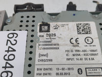 2014-2014 Chevrolet Sonic Am Fm Cd Player Radio Receiver - Oemusedautoparts1.com