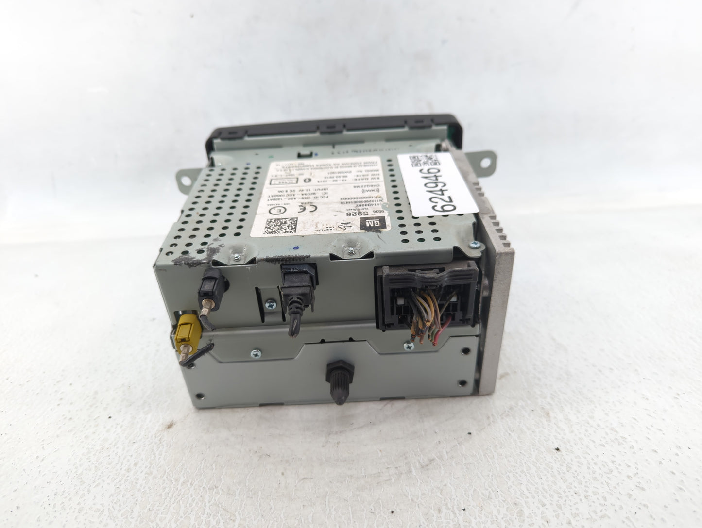 2014-2014 Chevrolet Sonic Am Fm Cd Player Radio Receiver - Oemusedautoparts1.com