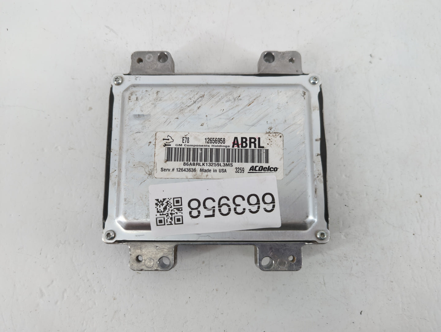 2012-2016 Chevrolet Sonic PCM Engine Control Computer ECU ECM PCU OEM P/N:E78 12656958 12643636 Fits OEM Used Auto Parts - O