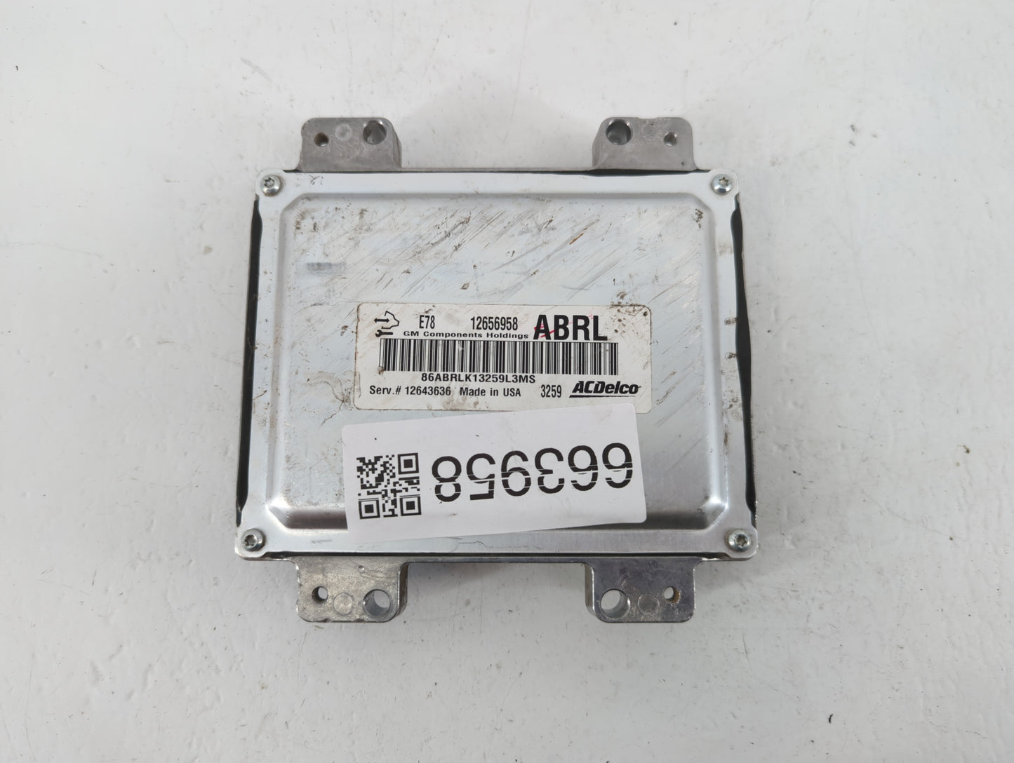 2012-2016 Chevrolet Sonic PCM Engine Control Computer ECU ECM PCU OEM P/N:E78 12656958 12643636 Fits OEM Used Auto Parts - O