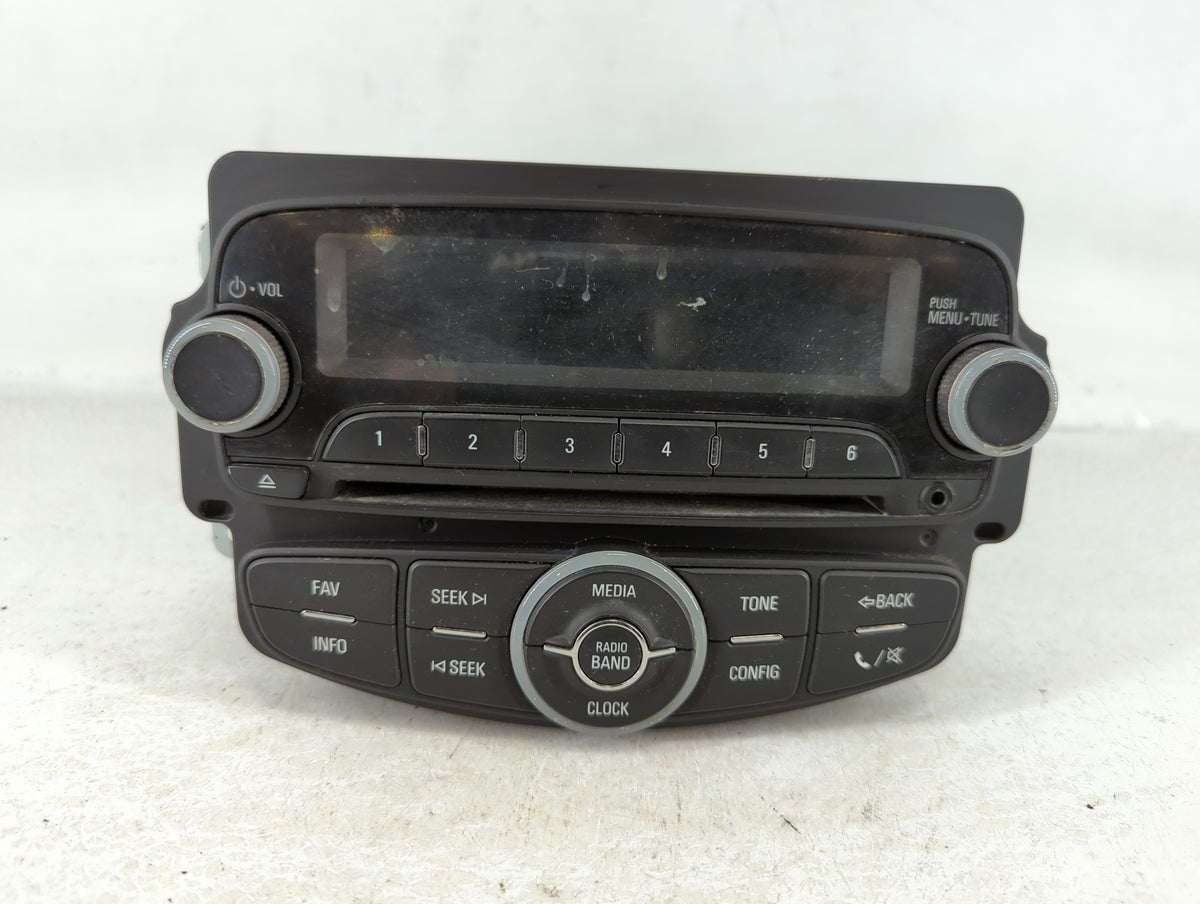 2014-2014 Chevrolet Sonic Am Fm Cd Player Radio Receiver 681686 - Oemusedautoparts1.com