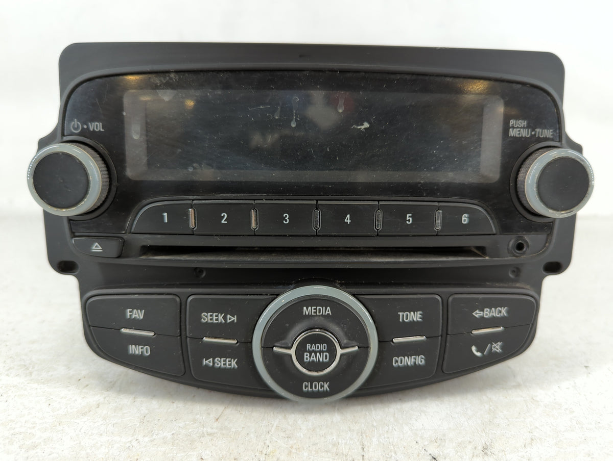 2014-2014 Chevrolet Sonic Am Fm Cd Player Radio Receiver 681686 - Oemusedautoparts1.com