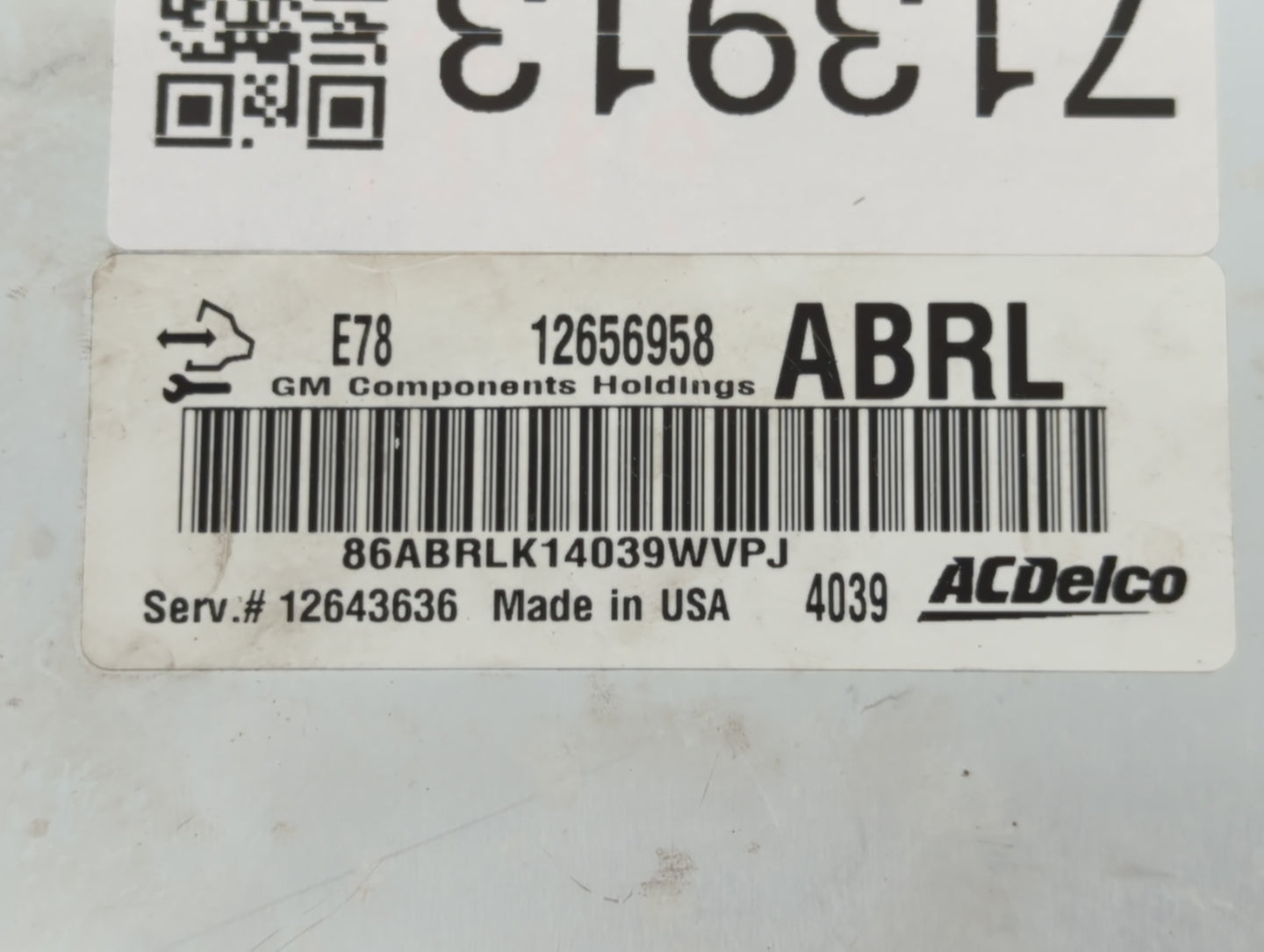 2012-2016 Chevrolet Sonic PCM Engine Control Computer ECU ECM PCU OEM P/N:12643636 12656958 Fits OEM Used Auto Parts - Oemus