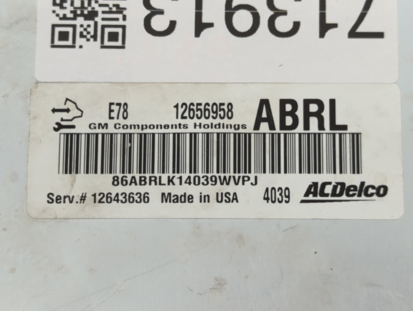 2012-2016 Chevrolet Sonic PCM Engine Control Computer ECU ECM PCU OEM P/N:12643636 12656958 Fits OEM Used Auto Parts - Oemus