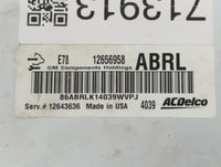 2012-2016 Chevrolet Sonic PCM Engine Control Computer ECU ECM PCU OEM P/N:12643636 12656958 Fits OEM Used Auto Parts - Oemus