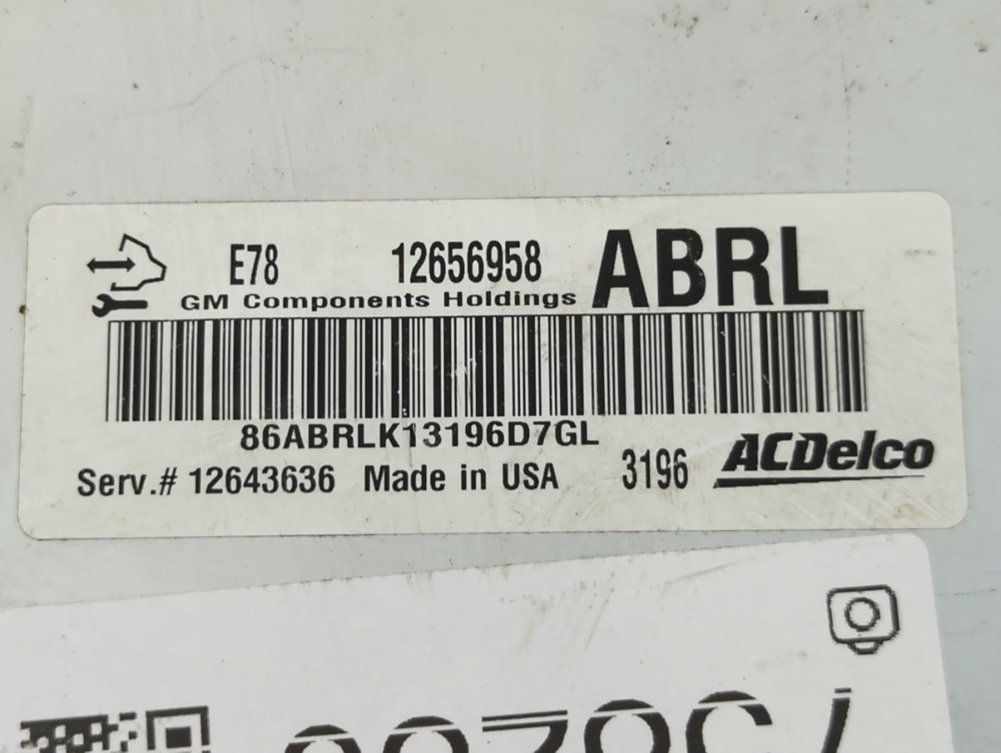 2012-2016 Chevrolet Sonic PCM Engine Control Computer ECU ECM PCU OEM P/N:12643636 12656958 Fits OEM Used Auto Parts - Oemus