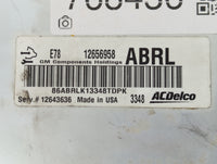 2012-2016 Chevrolet Sonic PCM Engine Control Computer ECU ECM PCU OEM P/N:12643636 12656958 Fits OEM Used Auto Parts - Oemus