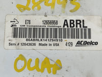 2012-2016 Chevrolet Sonic PCM Engine Control Computer ECU ECM PCU OEM P/N:12656958 12643636 Fits OEM Used Auto Parts - Oemus