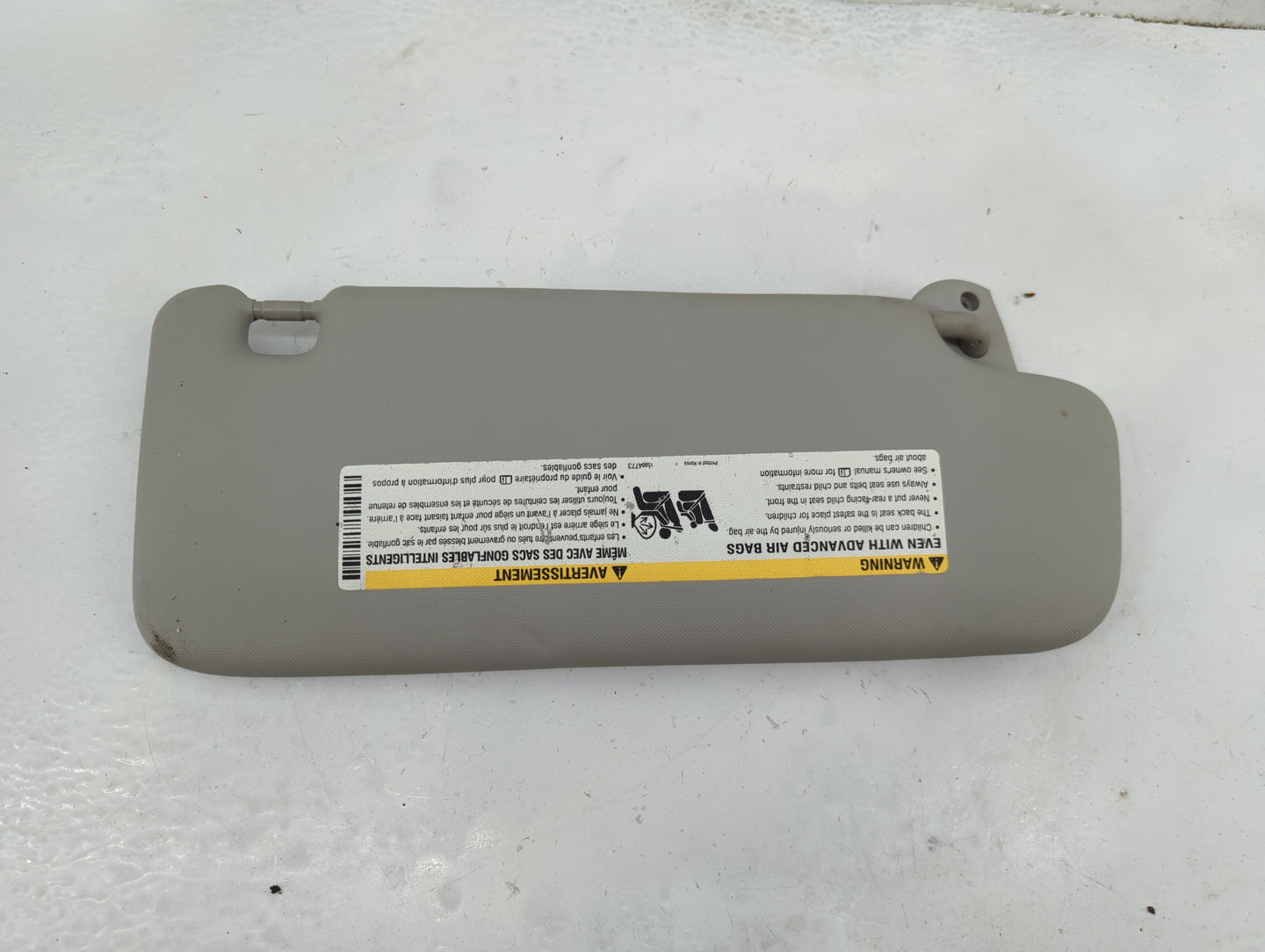2012-2019 Chevrolet Sonic Sun Visor Shade Replacement Driver Left Mirror Fits Fits 2012 2013 2014 2015 2016 2017 2018 2019 O