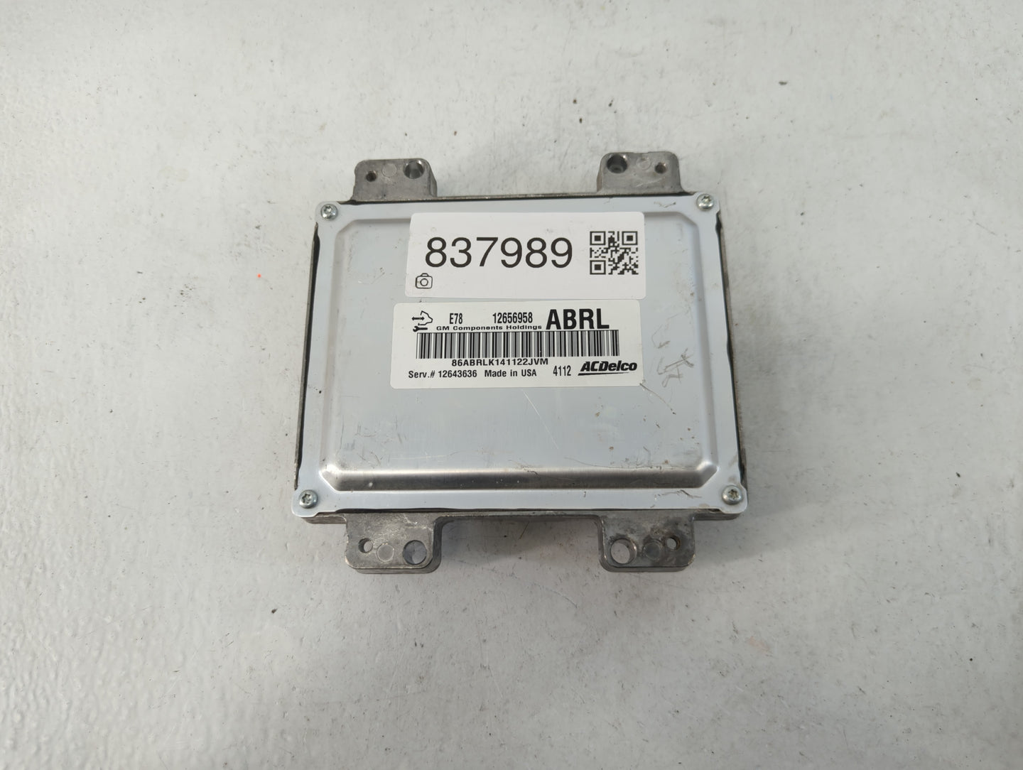 2012-2016 Chevrolet Sonic PCM Engine Control Computer ECU ECM PCU OEM P/N:12656958 E78 Fits Fits 2011 2012 2013 2014 2015 20