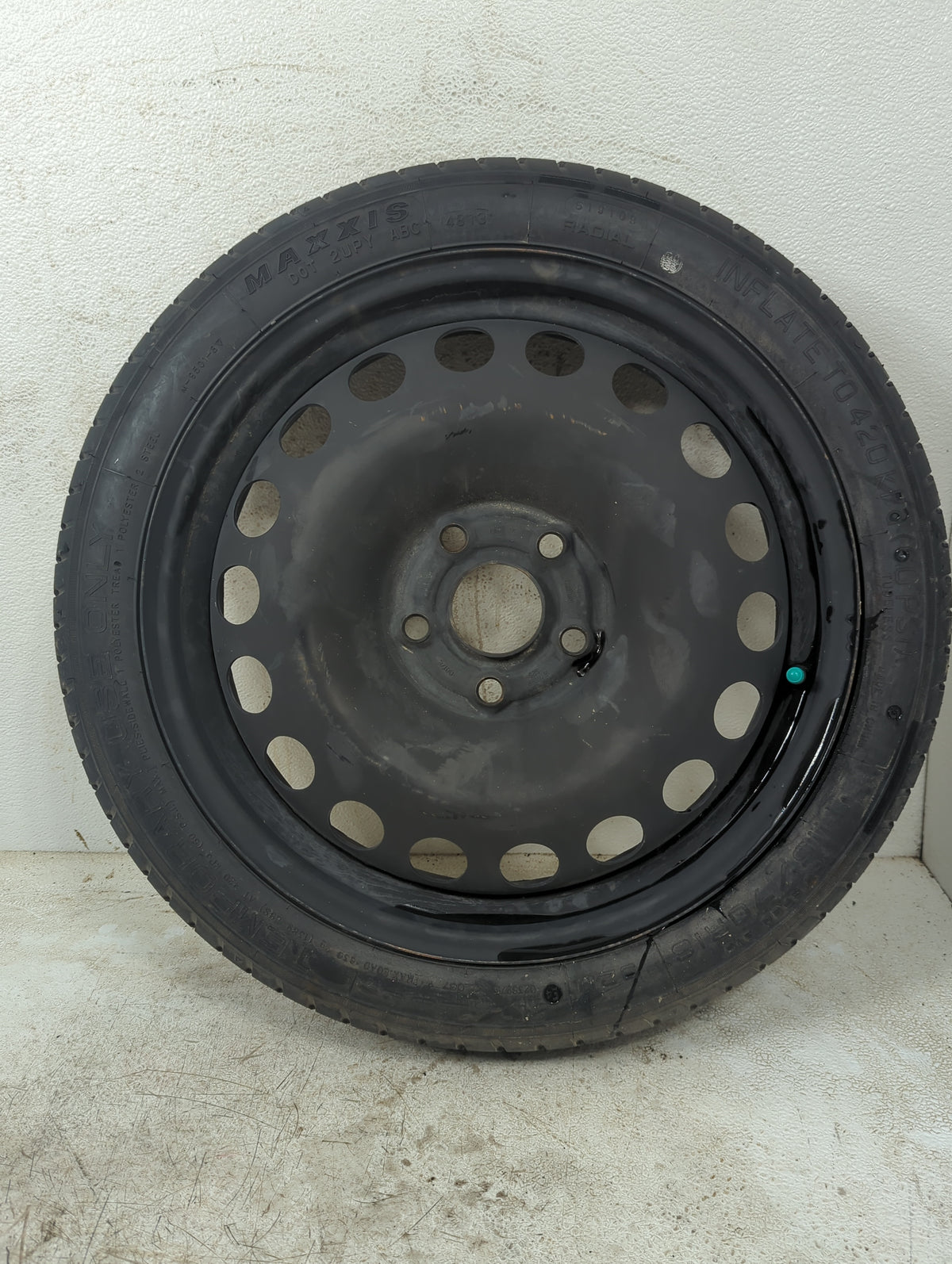 2012-2020 Chevrolet Sonic Spare Donut Tire Wheel Rim Oem 848586 - Oemusedautoparts1.com