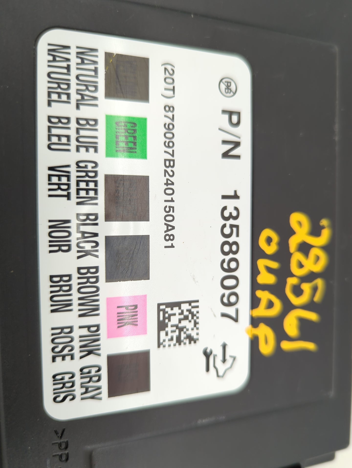 2013-2014 Chevrolet Sonic Body Control Module Bcm Inner Cabin Fuse Box - Oemusedautoparts1.com