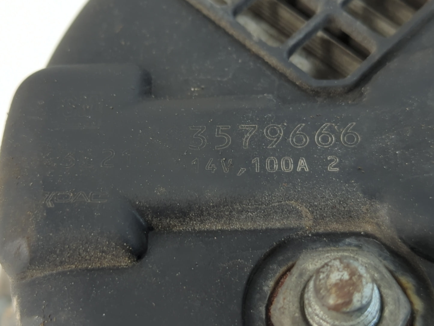 2012-2018 Chevrolet Sonic Alternator Replacement Generator Charging Assembly Engine OEM P/N:3579666 Fits OEM Used Auto Parts