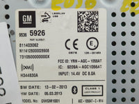 2014 Chevrolet Sonic Radio AM FM Cd Player Receiver Replacement P/N:95365926 9526 6288 Fits OEM Used Auto Parts - Oemusedaut