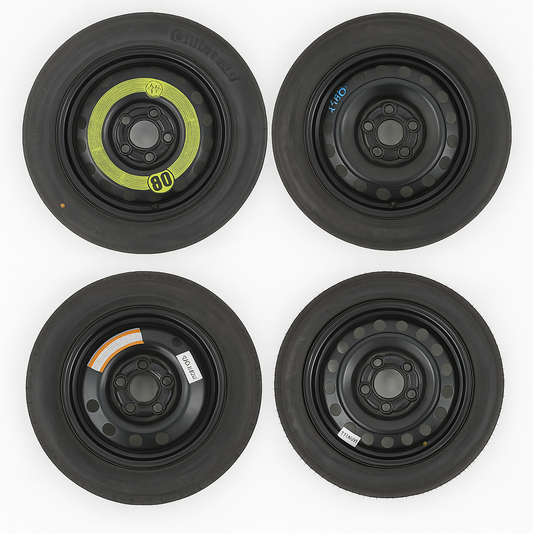 2013-2015 Chevrolet Spark Spare Donut Tire Wheel Rim Oem - Oemusedautoparts1.com