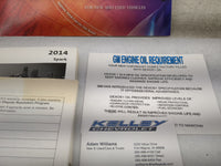 2014 Chevrolet Spark Owners Manual Book Guide OEM Used Auto Parts - Oemusedautoparts1.com
