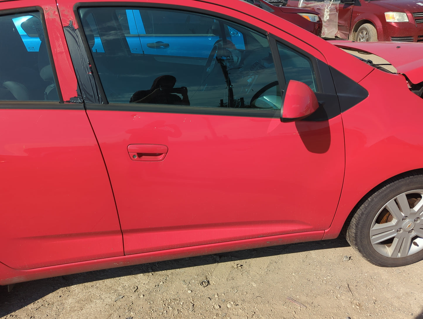 2013-2016 Chevrolet Spark Passenger Front Door Oem - Oemusedautoparts1.com