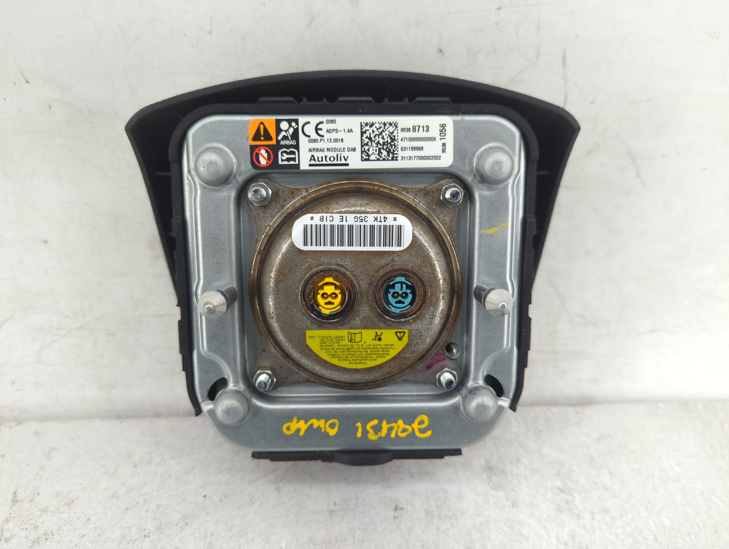 2013-2015 Chevrolet Spark Air Bag Driver Left Steering Wheel Mounted - Oemusedautoparts1.com