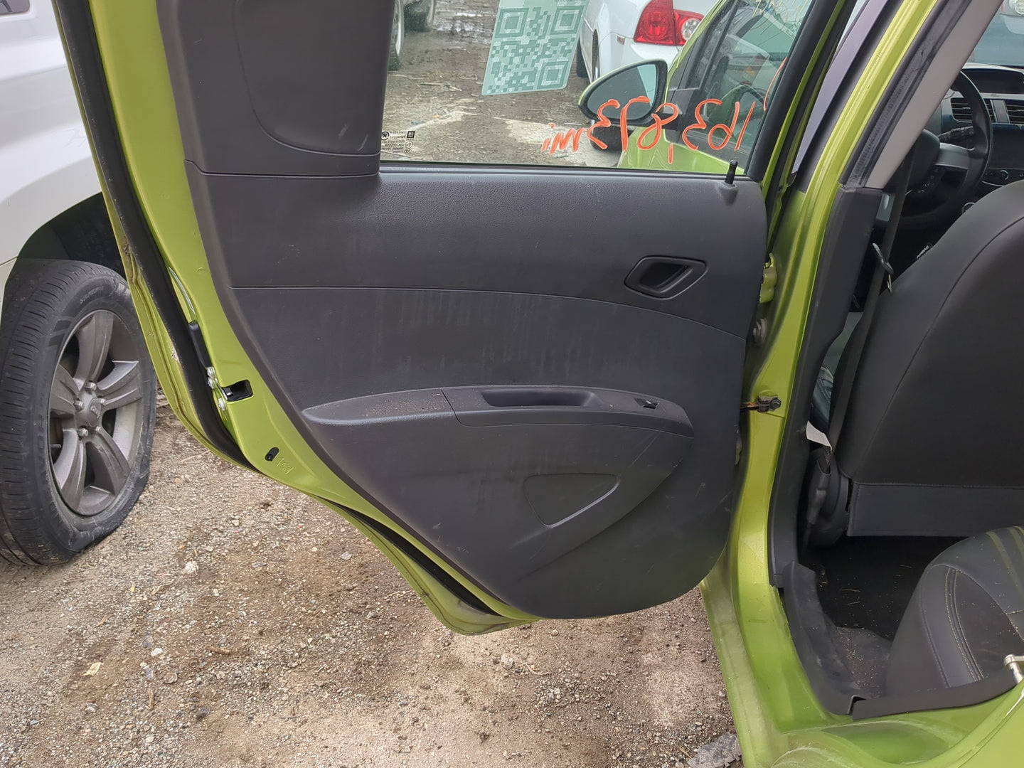 2013-2016 Chevrolet Spark Driver Rear Door Oem - Oemusedautoparts1.com