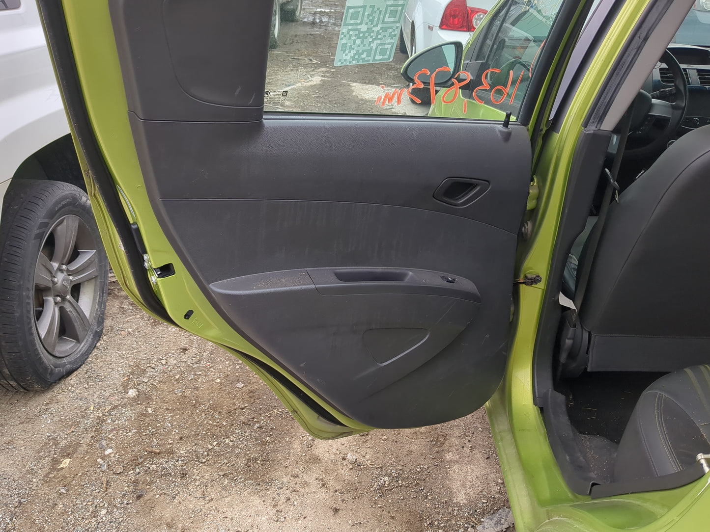 2013-2016 Chevrolet Spark Driver Rear Door Oem - Oemusedautoparts1.com