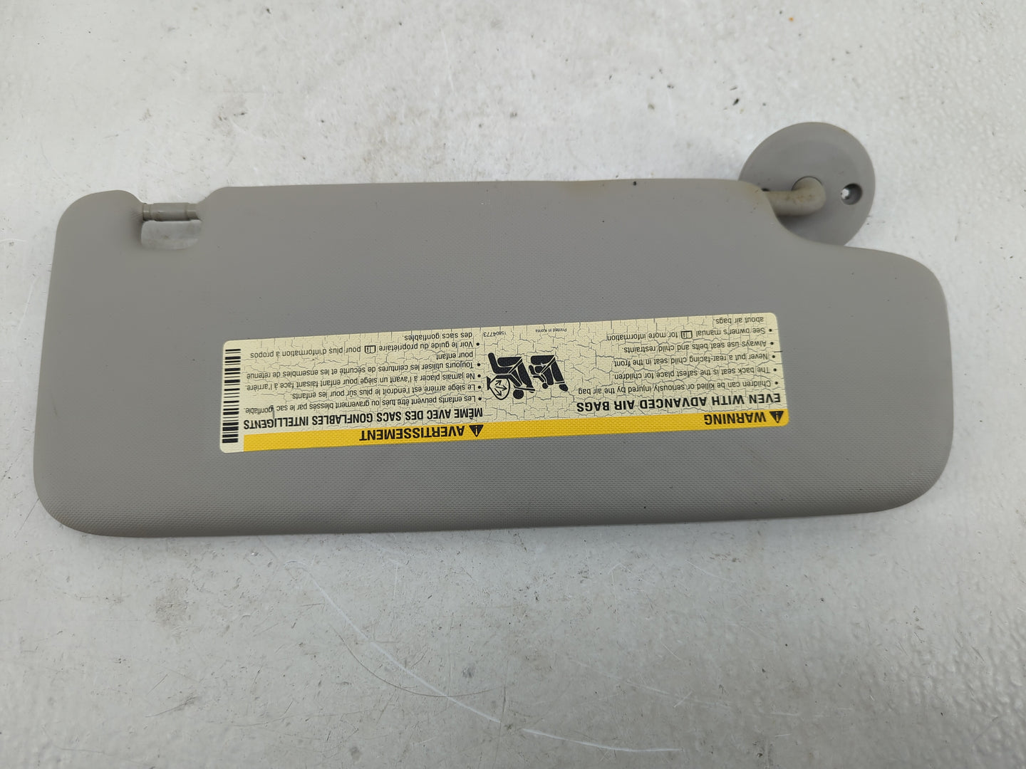 2014-2016 Chevrolet Spark Sun Visor Shade Replacement Driver Left Mirror Fits Fits 2014 2015 2016 OEM Used Auto Parts - Oemu