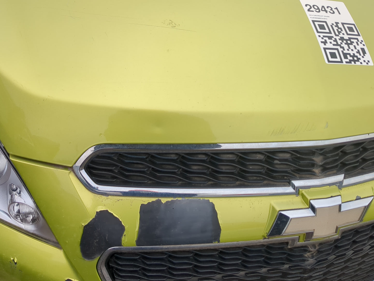 2013-2016 Chevrolet Spark Hood Oem - Oemusedautoparts1.com