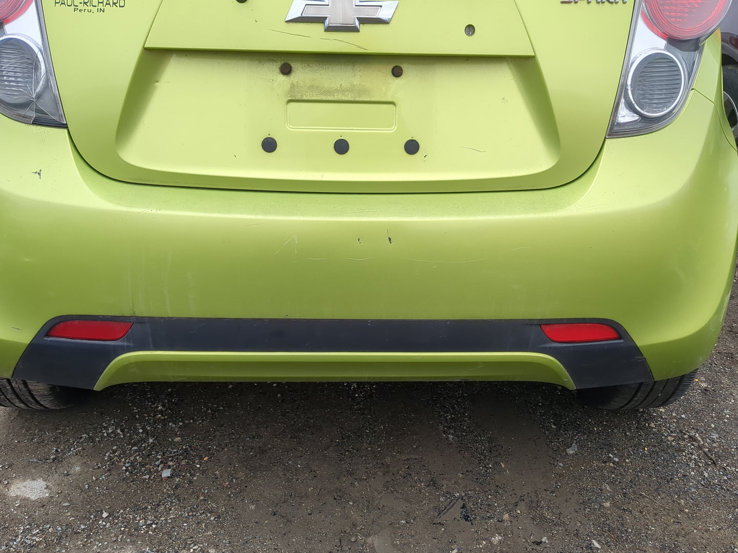 2013-2015 Chevrolet Spark Rear Bumper Assembly Oem - Oemusedautoparts1.com