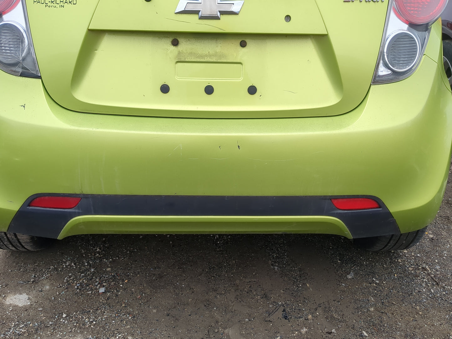 2013-2015 Chevrolet Spark Rear Bumper Assembly Oem - Oemusedautoparts1.com