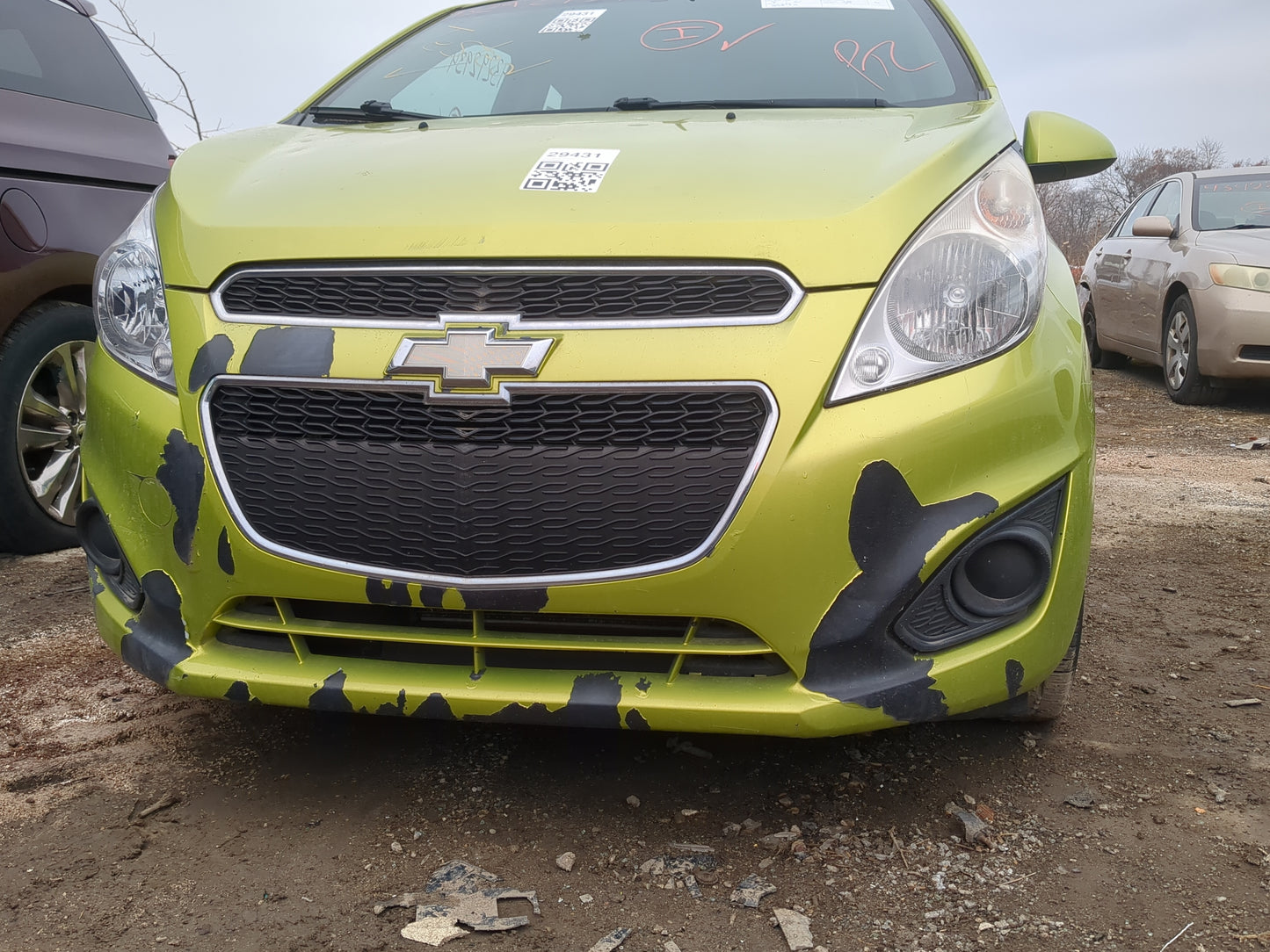 2013-2015 Chevrolet Spark Front Bumper - Oem - Oemusedautoparts1.com