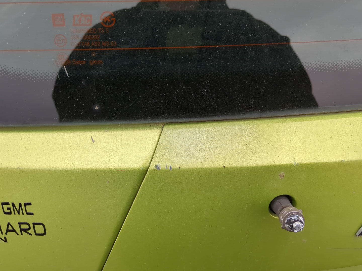 2013-2016 Chevrolet Spark Trunk/decklid/hatch/tailgate Oem - Oemusedautoparts1.com
