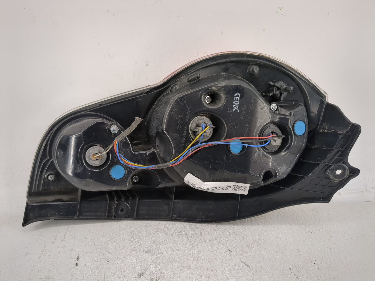 2013-2015 Chevrolet Spark Tail Light Assembly Passenger Right OEM Fits Fits 2013 2014 2015 OEM Used Auto Parts - Oemusedauto