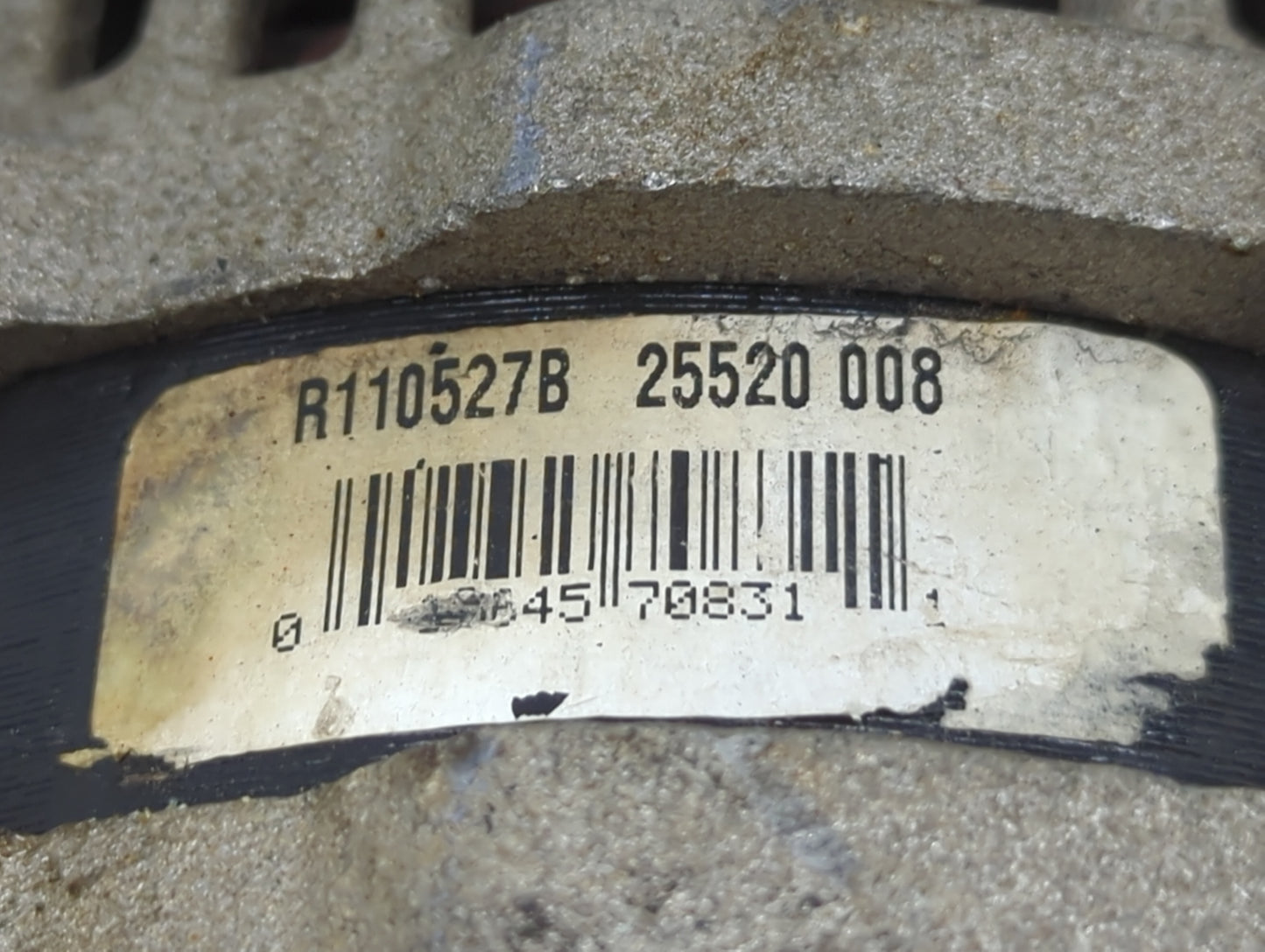 2014-2015 Chevrolet Spark Alternator Replacement Generator Charging Assembly Engine OEM Fits Fits 2014 2015 OEM Used Auto Pa