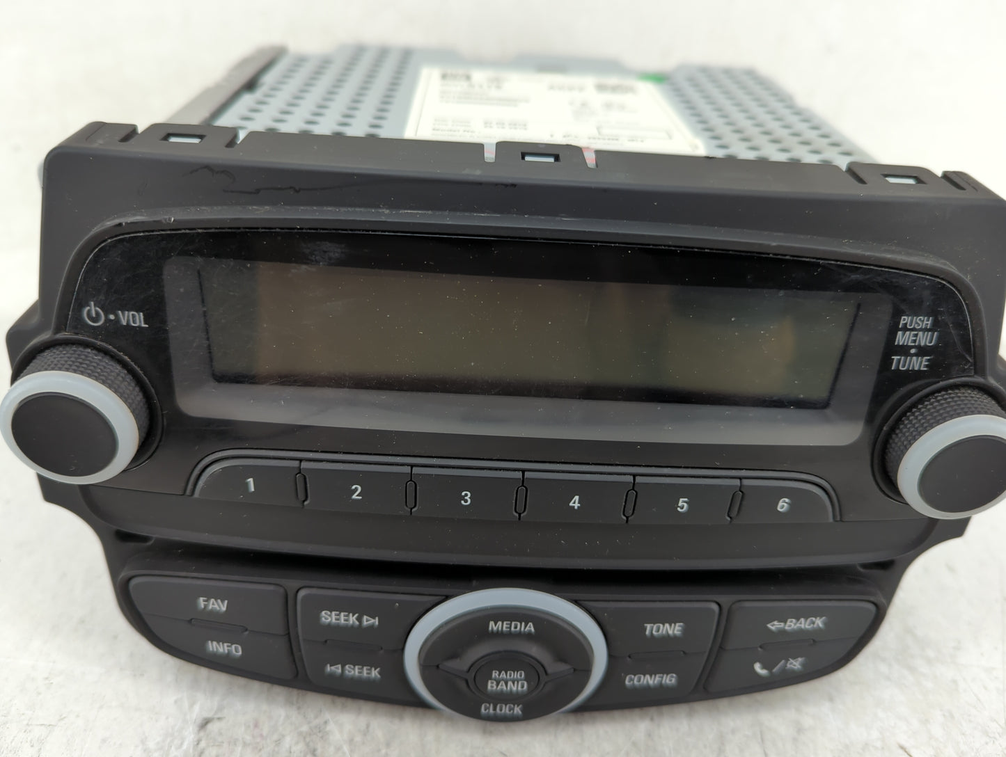 2014-2015 Chevrolet Spark Radio AM FM Cd Player Receiver Replacement P/N:95375119 Fits Fits 2014 2015 OEM Used Auto Parts - 