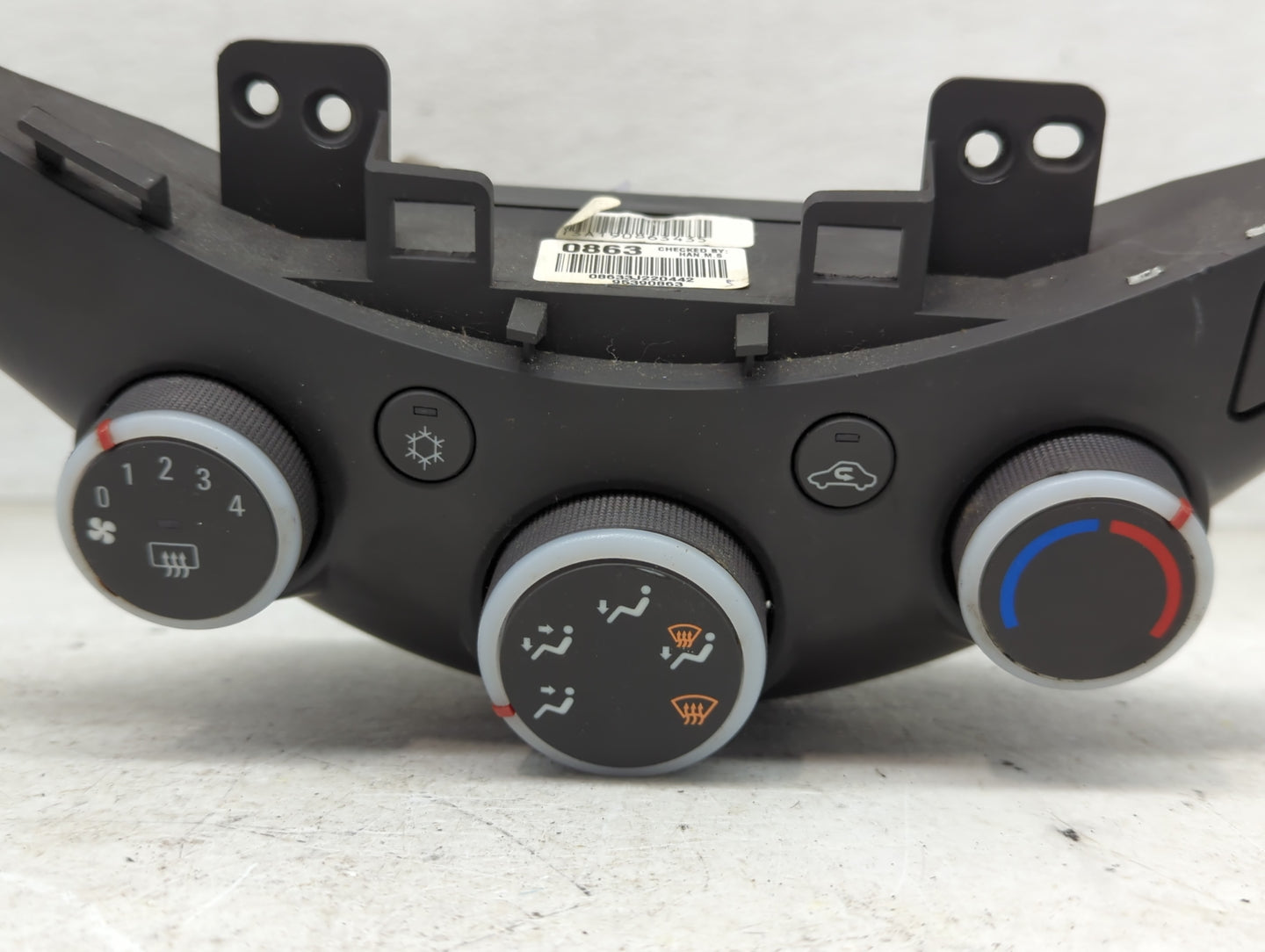 2013-2015 Chevrolet Spark Climate Control Module Temperature AC/Heater Replacement P/N:95390863 Fits Fits 2013 2014 2015 OEM
