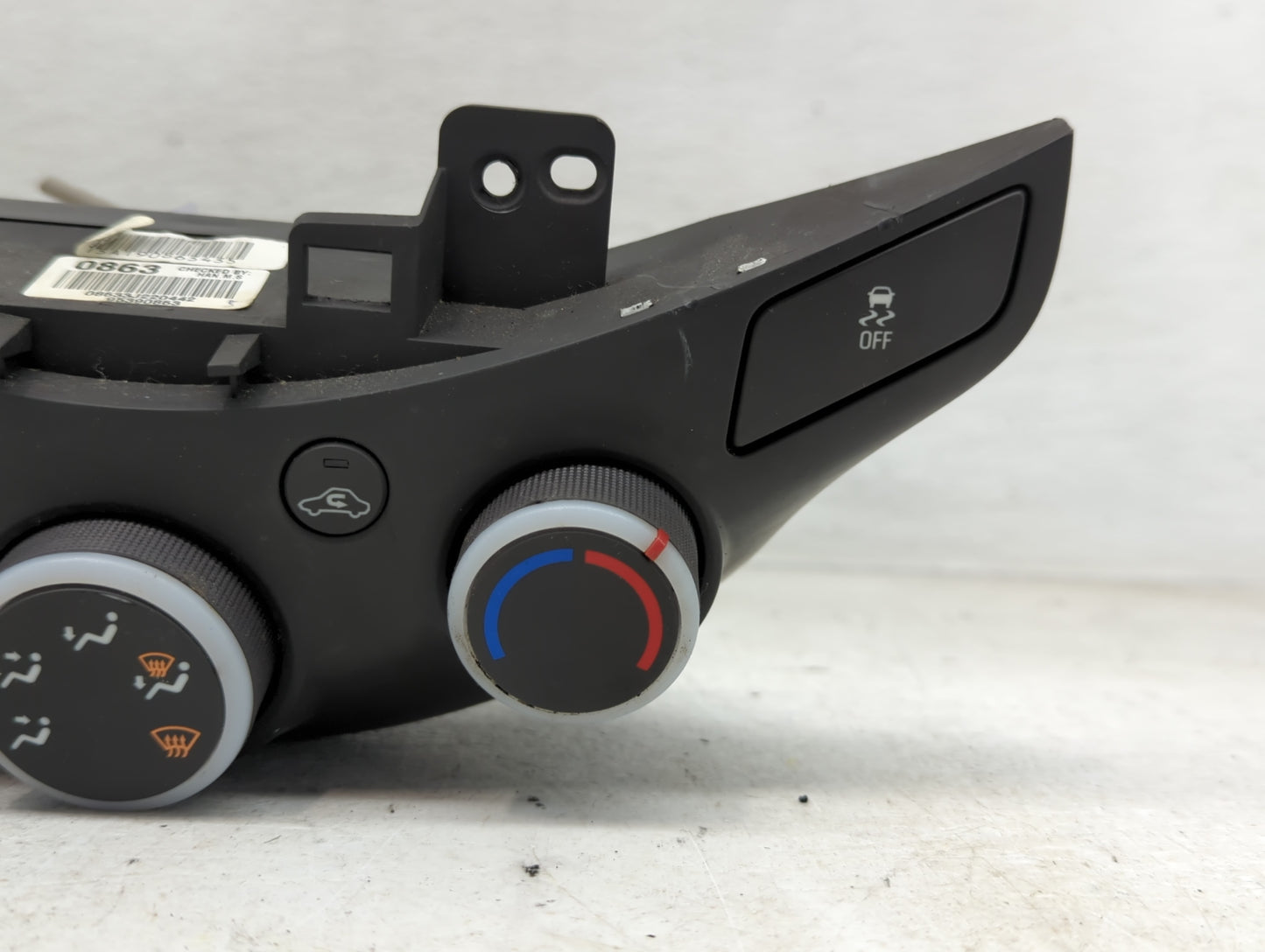 2013-2015 Chevrolet Spark Climate Control Module Temperature AC/Heater Replacement P/N:95390863 Fits Fits 2013 2014 2015 OEM